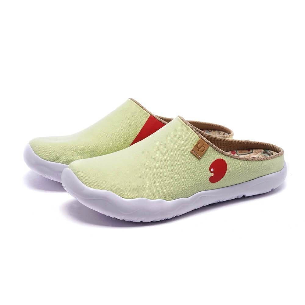 UIN Women's Mules Comfort Shoes Casual (Marbella Light Green Slipper)New No Box - Picture 8 of 10